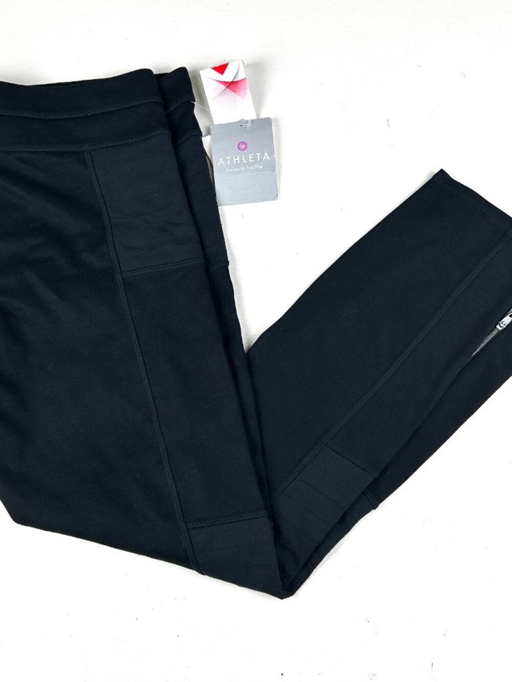 Athleta Trailsetter Pants Women's 16 Black New With Tags Supplex